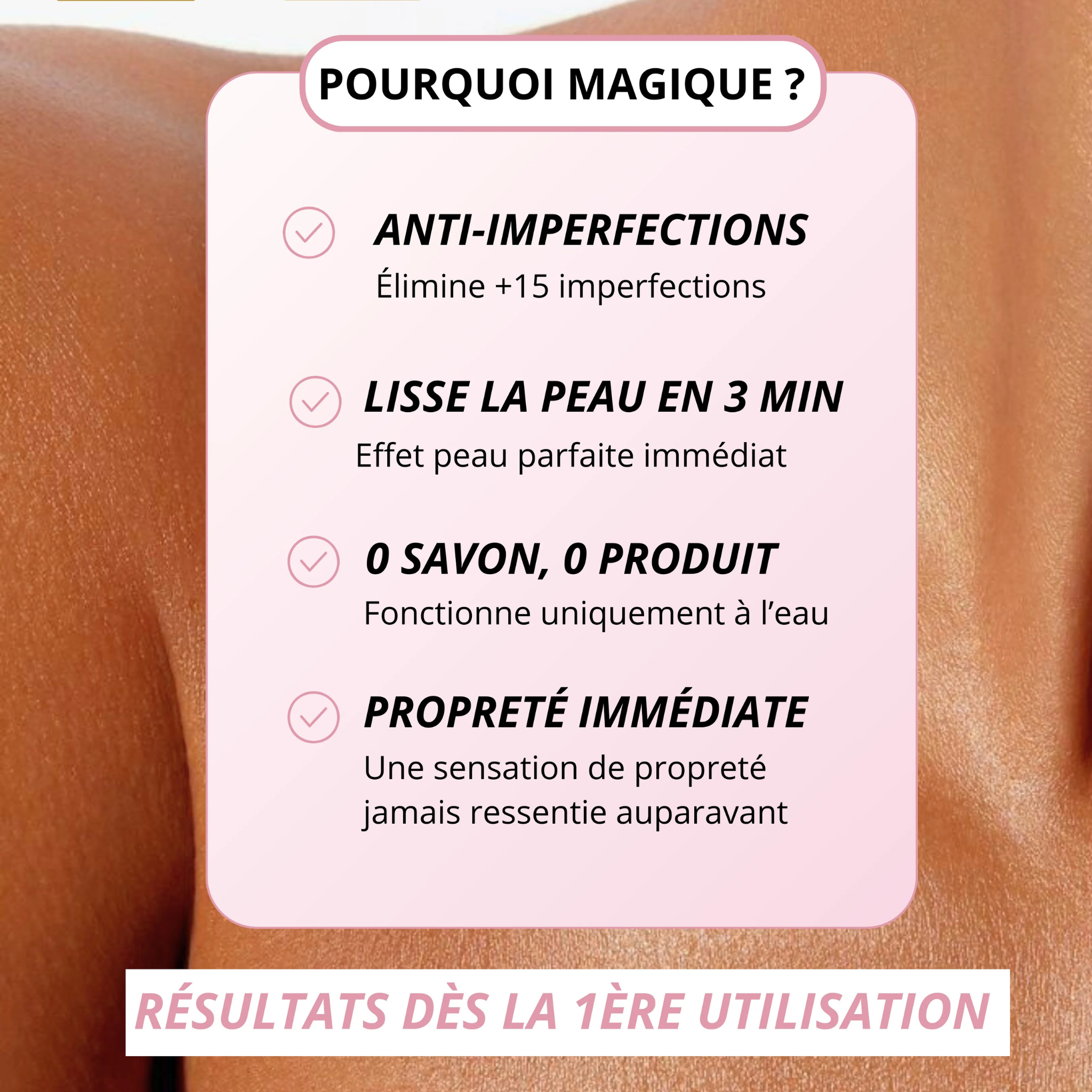 Gant exfoliant en soie